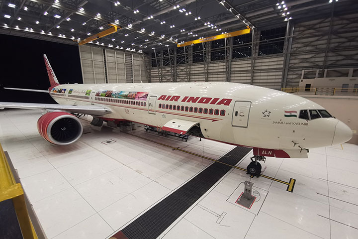 Air India is Decorating its Boeing B-777 