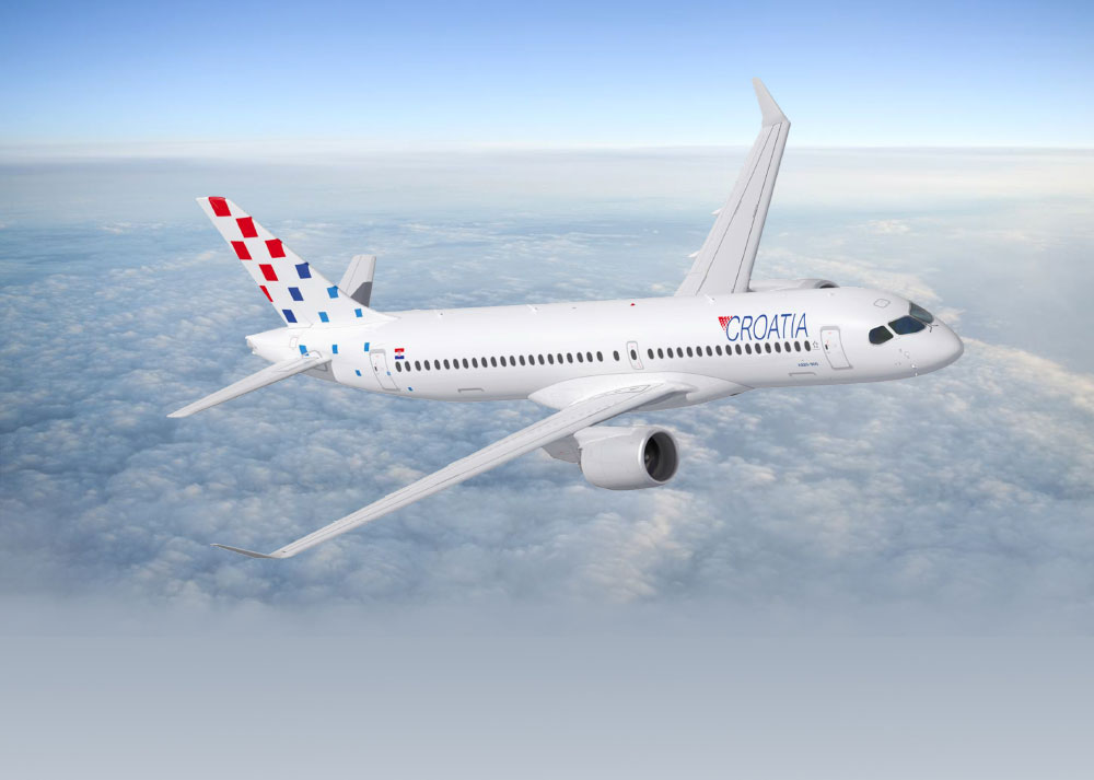 Croatia Airlines Signs Firm Order for Six A220 Aircraft 