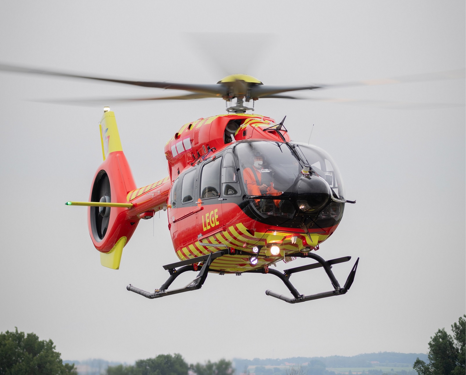 Norwegian Air Ambulance Foundation Receives First ever Five-Bladed Airbus H145 Helicopter